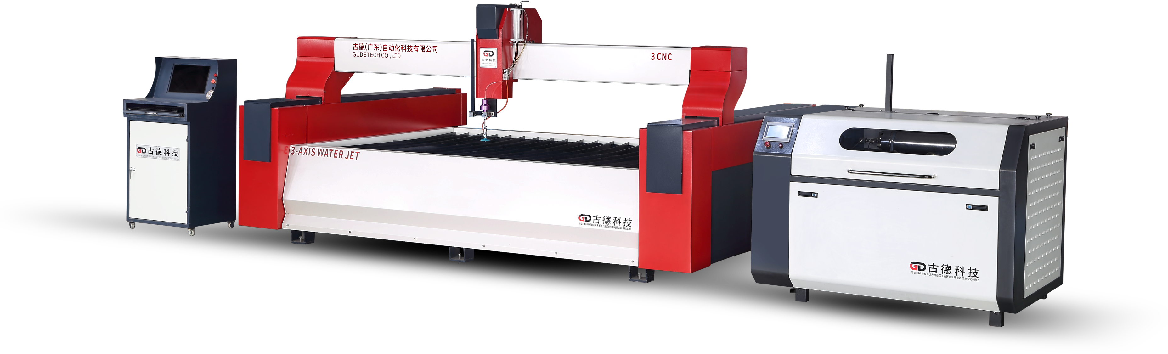 AC 5 axis gantry waterjet machine